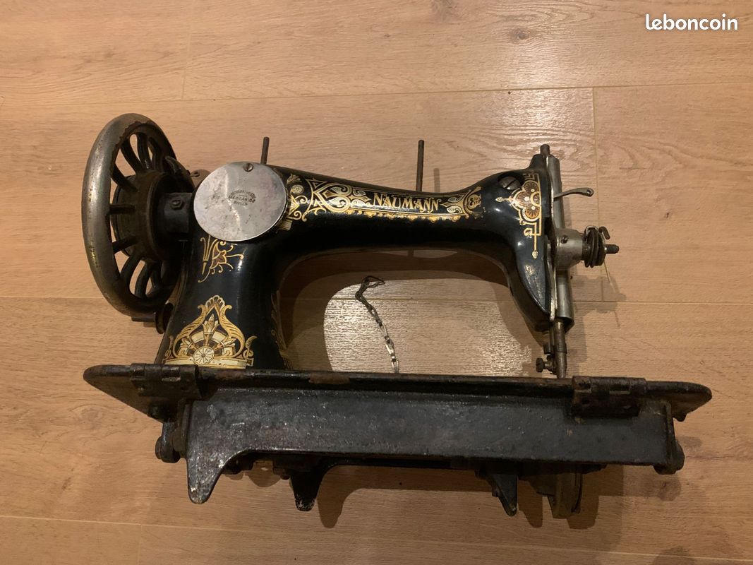 Machine à coudre ancienne Seidel & Naumann (image 4)