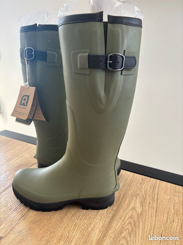 Botte de pluie ou de chasse Rouchette modèle Veneur Lady Neo neuve