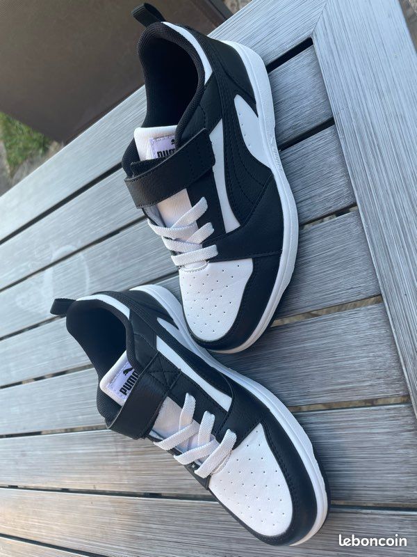 Intersport Chaussure Puma Bebe Basket Puma Enfant T 35 Chaussures