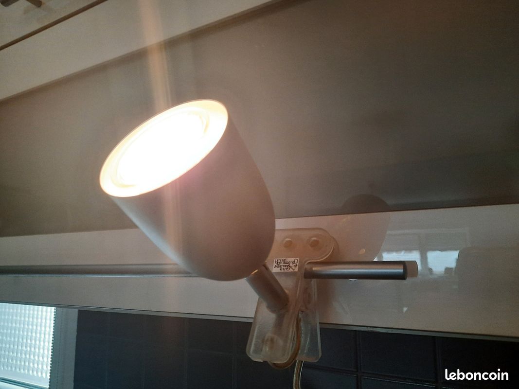 Lampe à clip de bureau chambre (image 1)