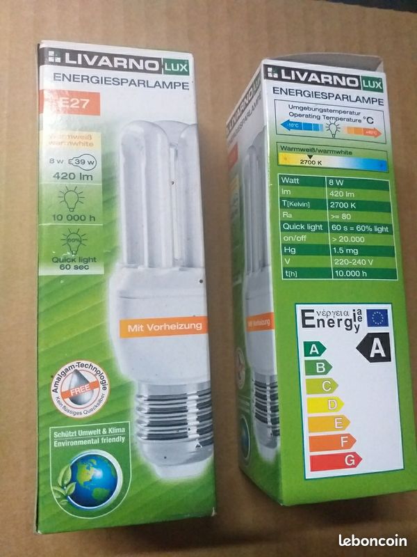 Ampoule Osram HCI E/P WDL 70W E27 - Ampoule Spéciale Blanche, Classe B, D'occasion