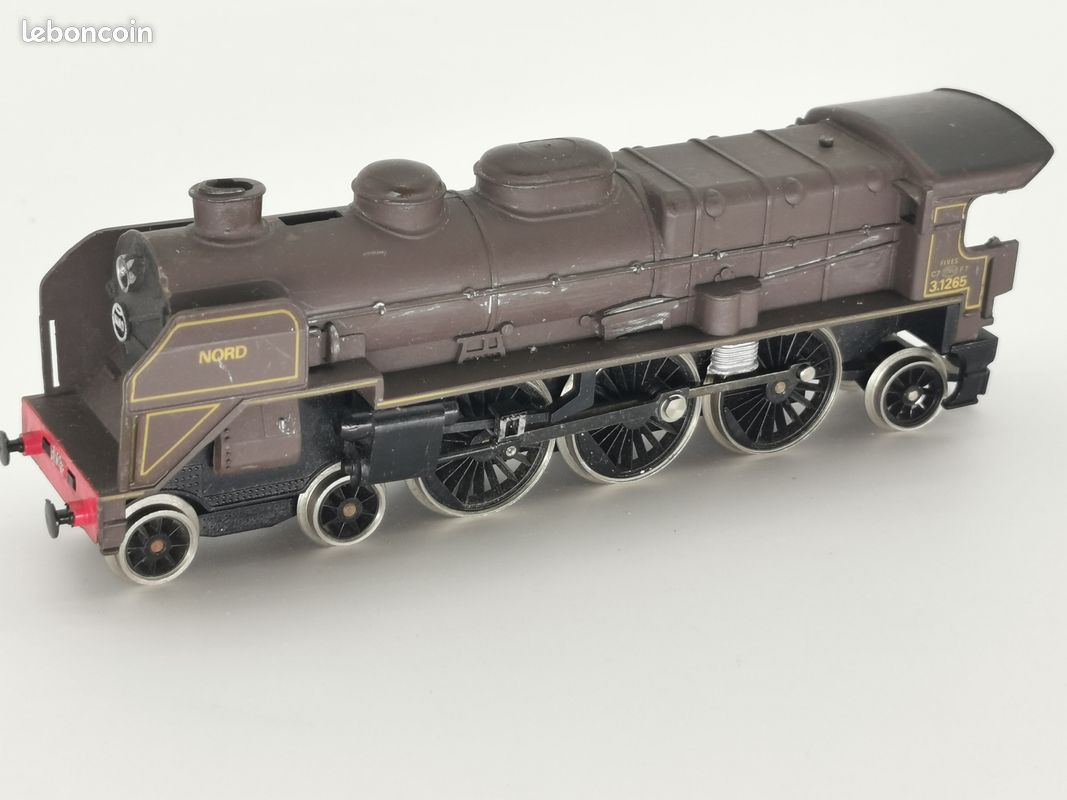 La Locomotive A Vapeur 231 Nord En Miniature De Jouef Au H0 A Reparer 12974