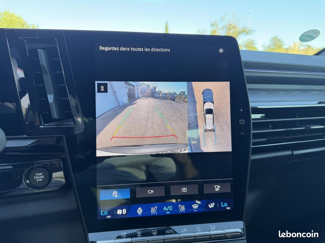 RENAULT AUSTRAL 1.2 E-Tech Hybride 200ch multi-modes Iconic / Apple Carplay / Faible kilométrage (image 7)