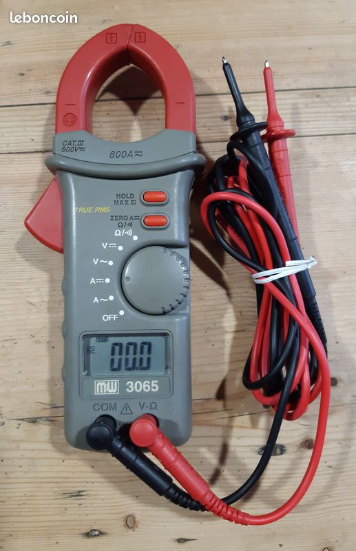 Sefram MW3065 - Pince ampèremétrique DC / AC TRMS (image 1)