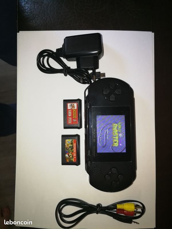 Vend Console de jeux PXP3 avec 2 jeux, chargeur et câbles (image 3)
