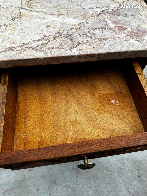Table de nuit du 19ème siècle (image 3)