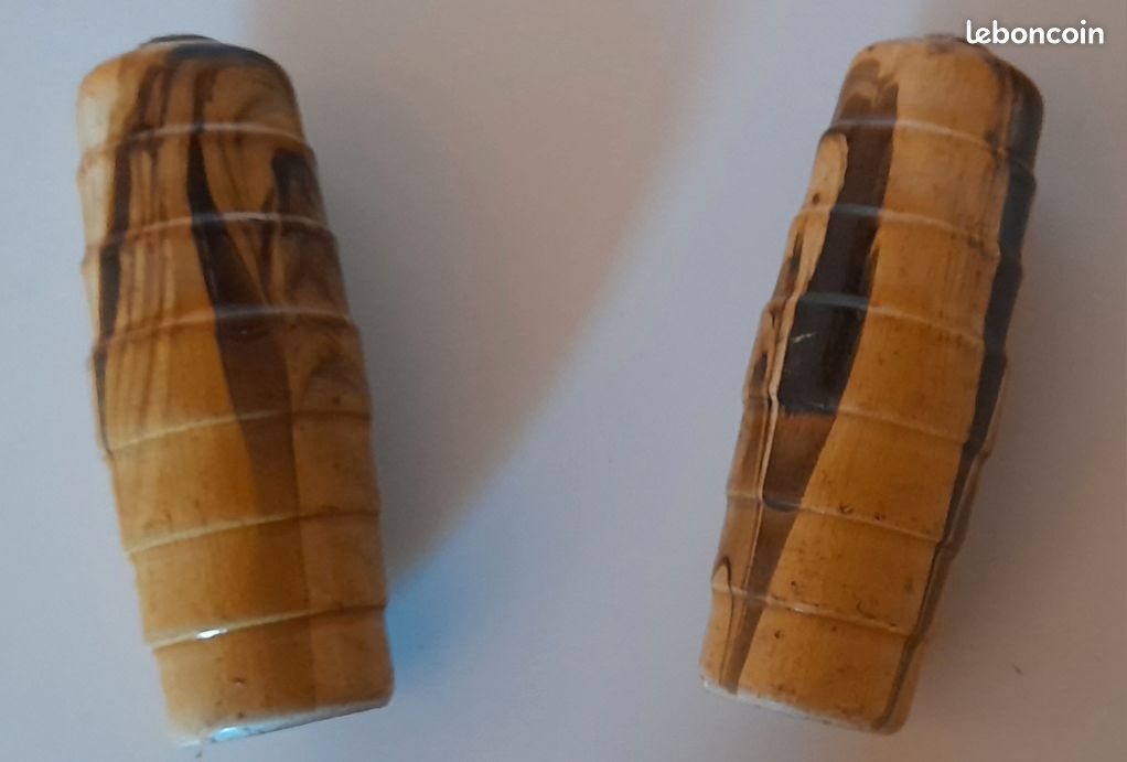 Poignées De Vélo Vintage Mae’s Bend – Marron, Pour Guidon De 10 Vitesses (années 70)