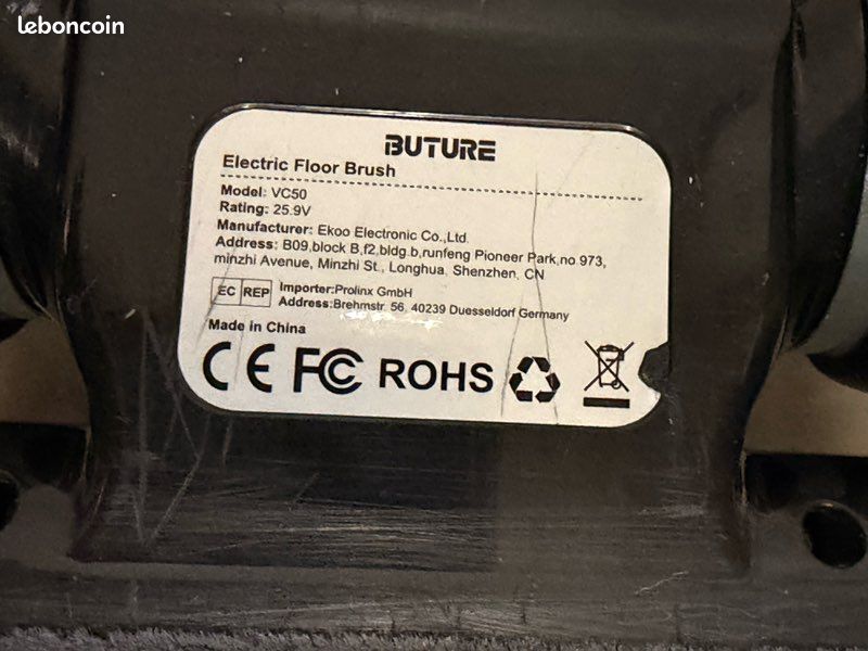 Aspirateur cyclonique BUTURE VC50 (image 16)