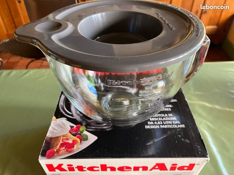 Bol en verre pour robot Kitchenaid Pâtissier (image 2)