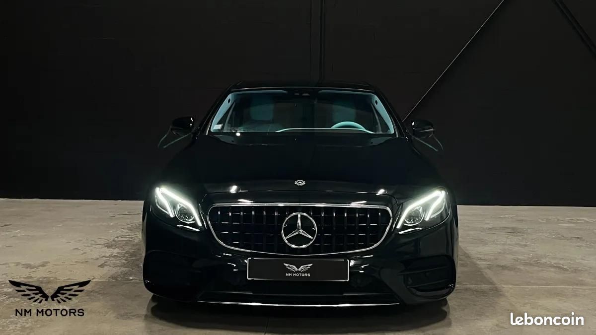 Mercedes Classe E 220 D 195 CV AMG LINE 4MATIC 9G-TRONIC BVA - INTERIEUR TIFFANY BLUE (image 6)