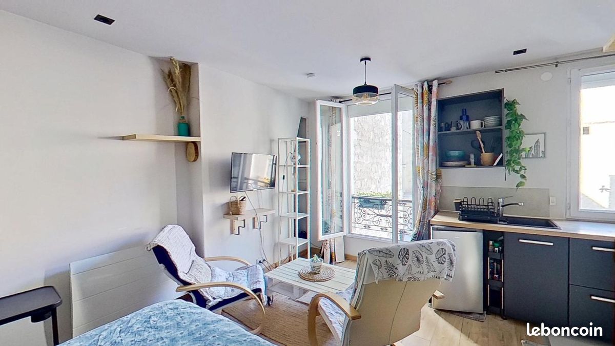 Appartement 1 pièce 19 m² · à Paris · 19 m² · 980 €/mois