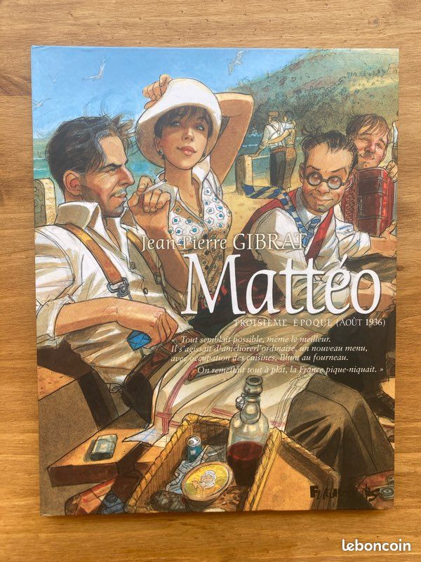 BD MATTEO de Gibrat - Tome 3 . Neuf (image 1)