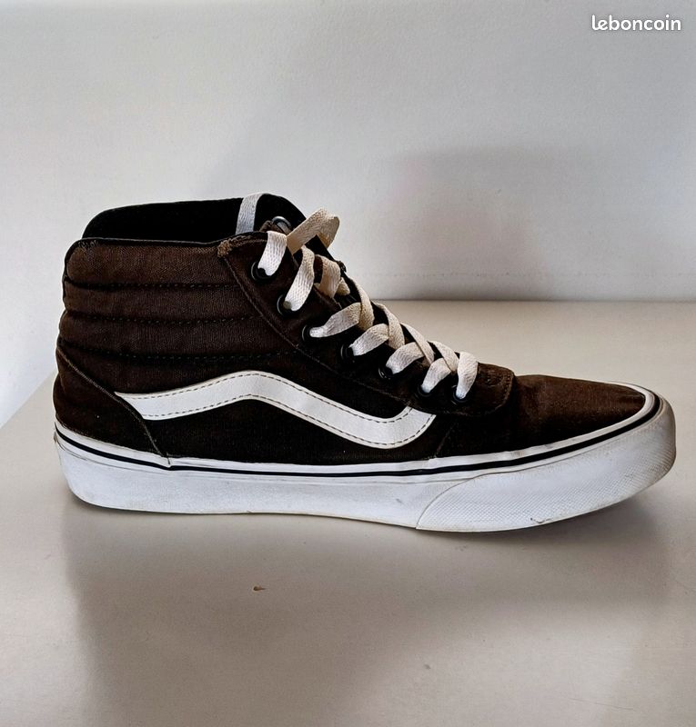 Montante Vans Old Skool Noir High Vans Old Skool Hi Montantes