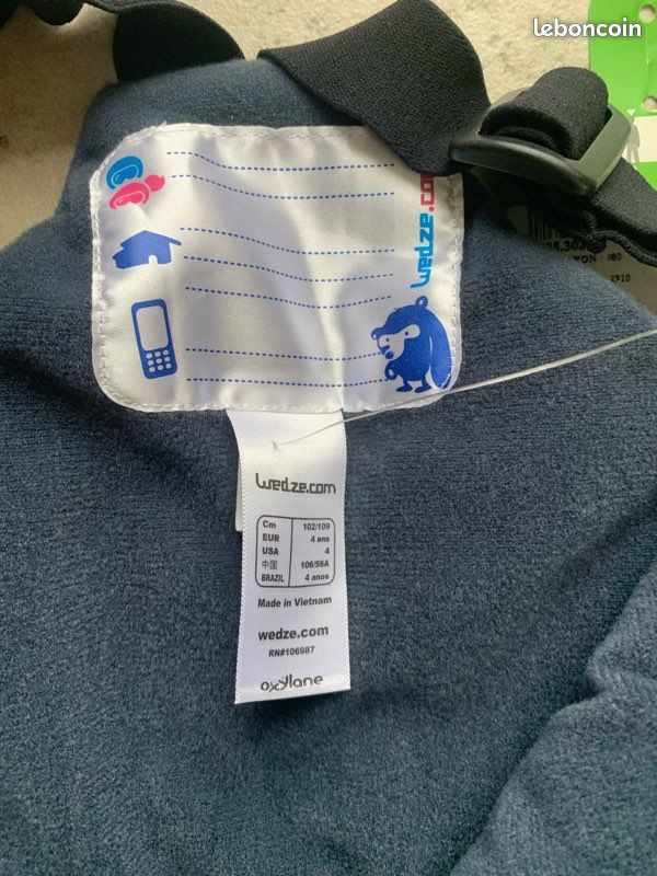 Pantalon de ski 4 ans wedze neuf (image 2)
