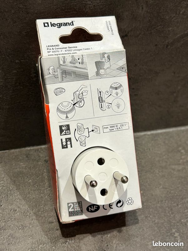 Prise Programmable hebdomadaire Legrand (image 2)