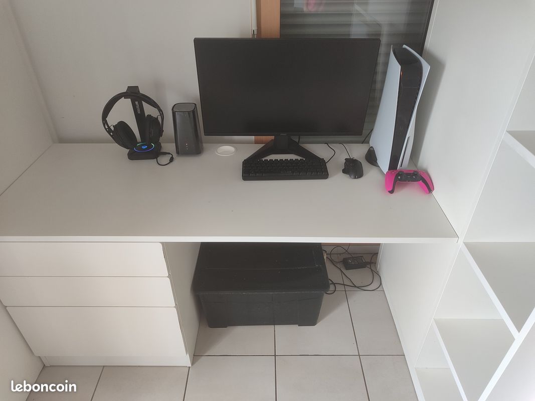 Lit Ikea avec bureau (image 5)