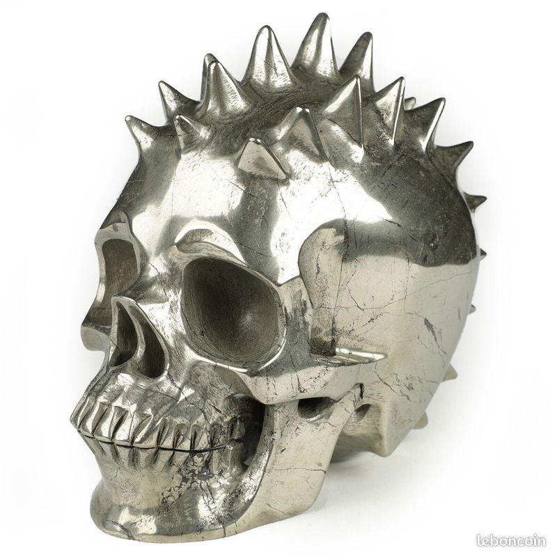 5 Perles Tête De Mort En Turquoise Synthétique - 20mm, Référence 4558550036
