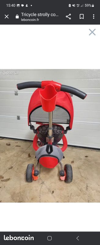 Tricycle strolly compact (image 1)