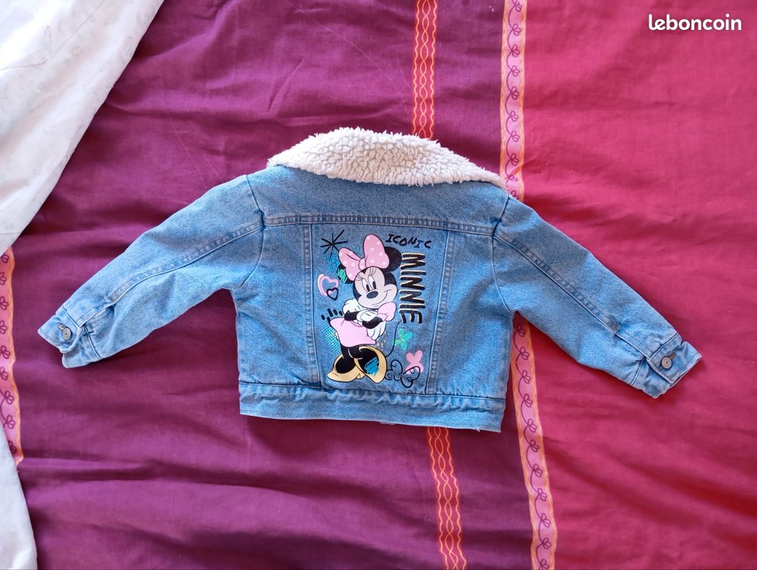 Blouson en jean Minnie T 3 ans (image 2)