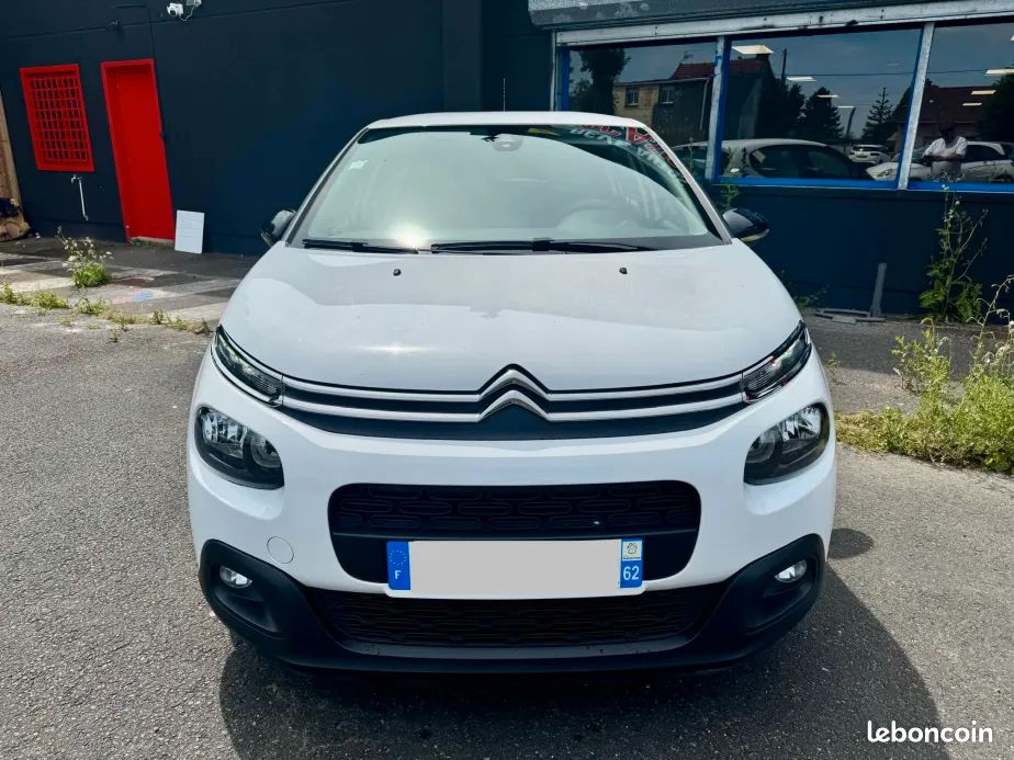 CITROEN C3 1.6 BLUEHDI 100CH FELL BUSINESS 09/2017 72500KMS 11990e GARANTIE 6 MOIS TOTALE POSSIBILITĂ EXTENTION DE GARANTIE / REPRISE POSSIBLE (image 2)