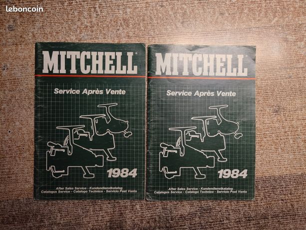 2 Pezzi Di Ricambio Per Mitchell 204 - Restaura Il Tuo Vecchio Mulinello Da Pesca!