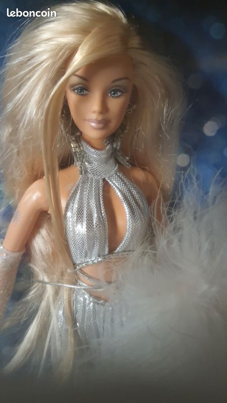 Poupée barbie DIVA collection gone platinium année 2001 collector edition - Collection