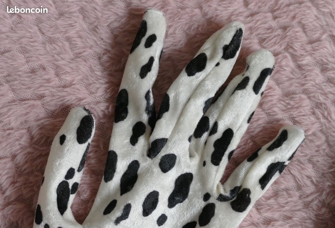 Gants fantaisie motif "Dalmatien" (s) (image 4)