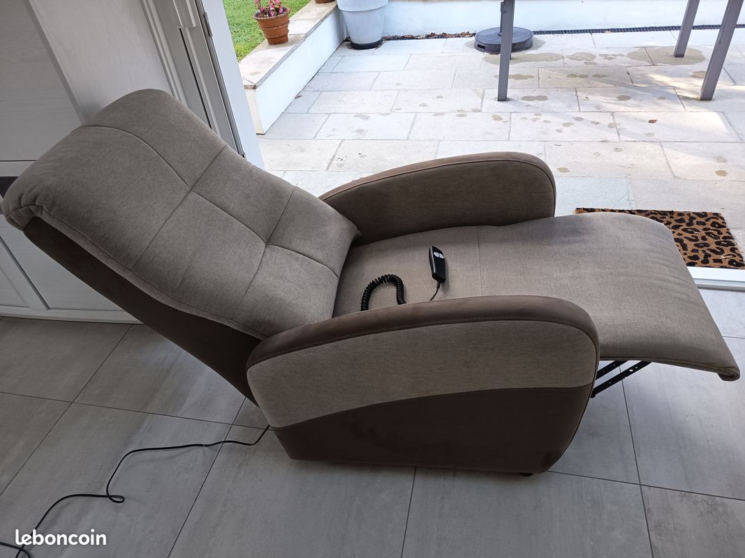 Fauteuil fixe SUN microfibre antara plus taupe