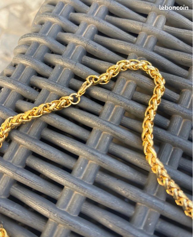 Chaîne En Or 18 Carats - Poids Environ 10 Grammes - Occasion - Bijou Homme/femme