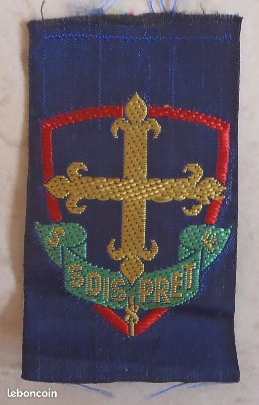 Insigne SCOUT tissu PROVENCE Eclaireurs Unionistes vintage ORIGINAL Scoutisme