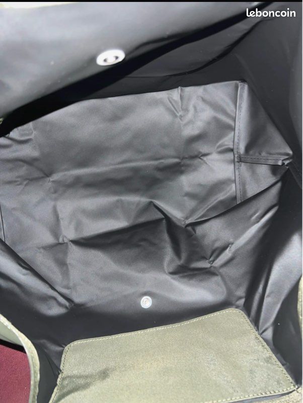 Sac voyage longchamps vert kaki (image 9)