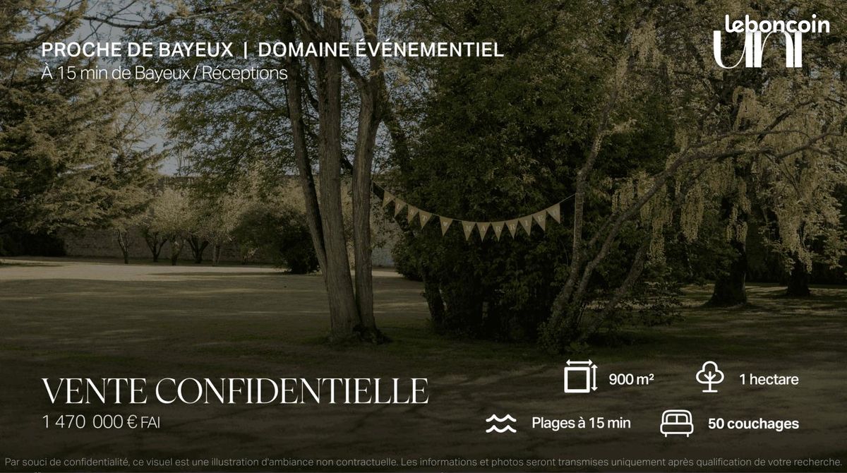 Maison 900 m² · à Bayeux · 900 m² · 1 470 000 €