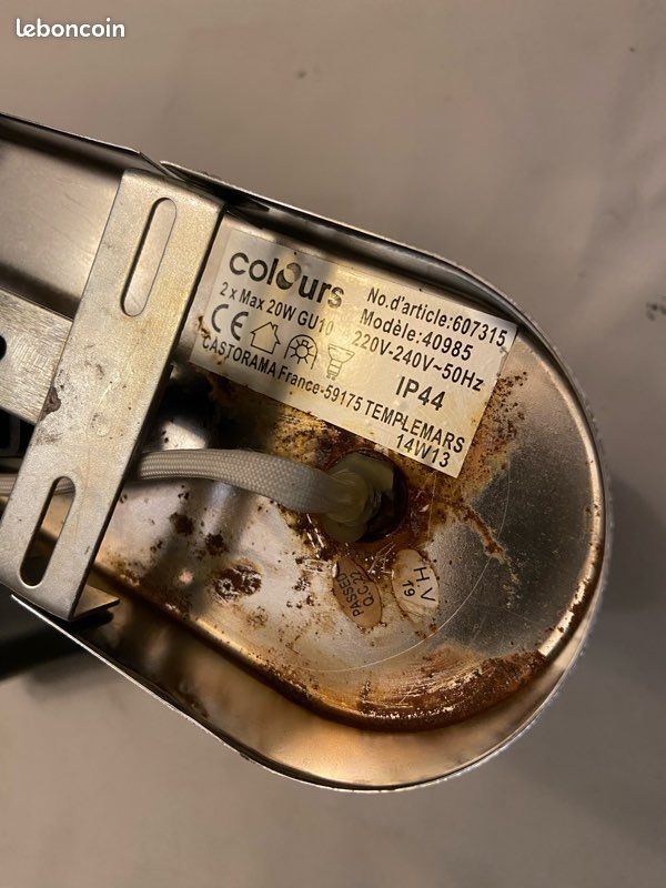 Spot SDB GU 10 IP44 Chrome 2 Max 20 W (image 7)