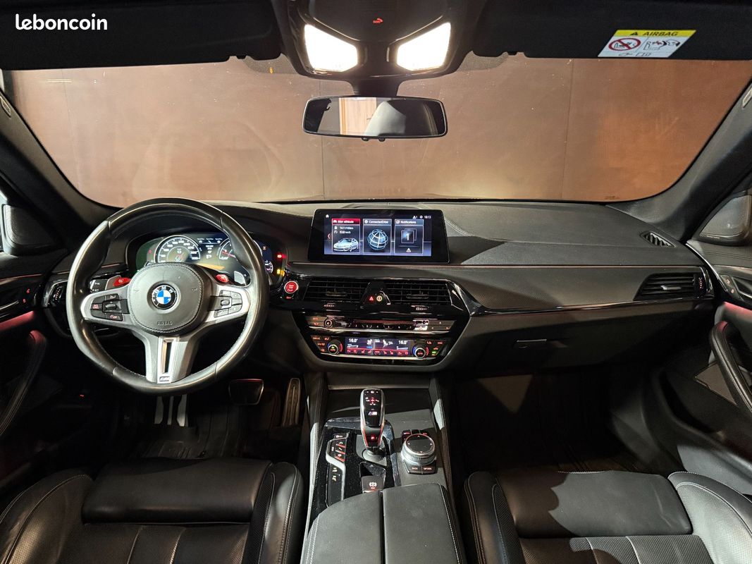 BMW M5 Competition F90 4.4 625ch Carplay / Affichage Tête Haute / Toit Carbone (image 22)