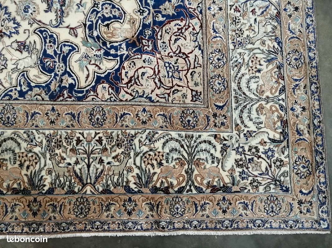 Tapis Naïn persan 410x 245 cm (image 5)