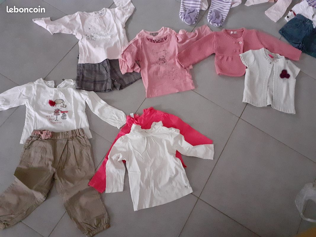 Lot de vêtements fille 2 ans (image 1)