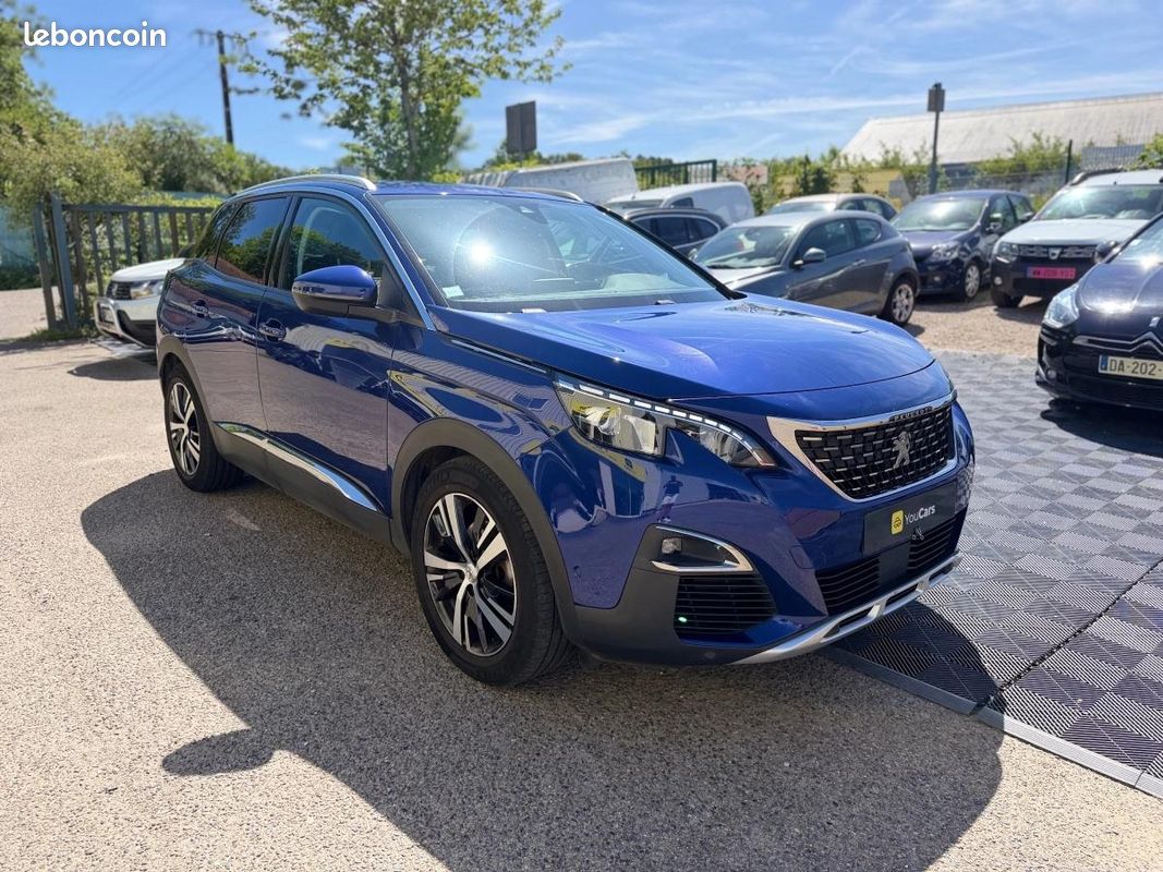 Peugeot 3008 GENERATION-II 2.0 BLUEHDI 150 GT LINE - CARPLAY - COURROIE OK - CAMERA 360 (image 7)