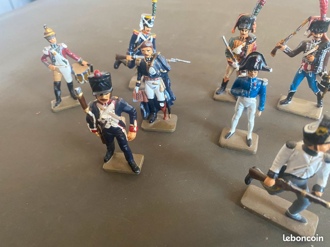 Petits soldats personnages historiques premiers empirés français