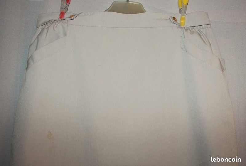 Jupe grise doublée T46 (4) (image 2)