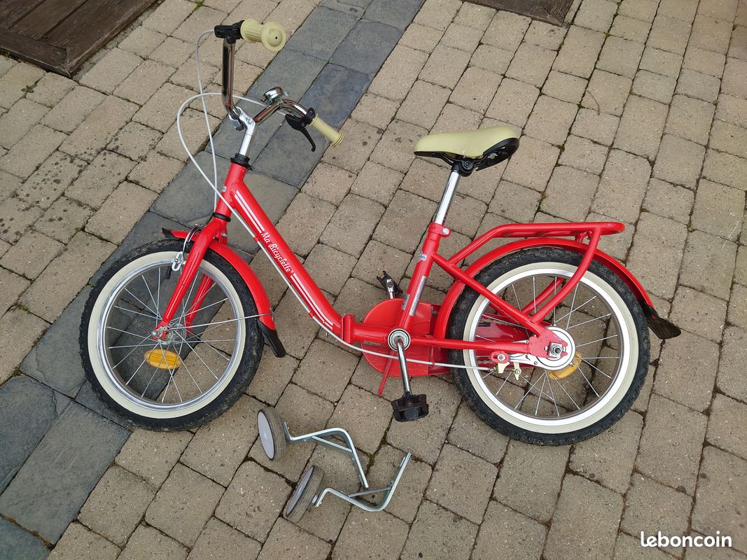 Vélo pliant enfant rouge (image 1)