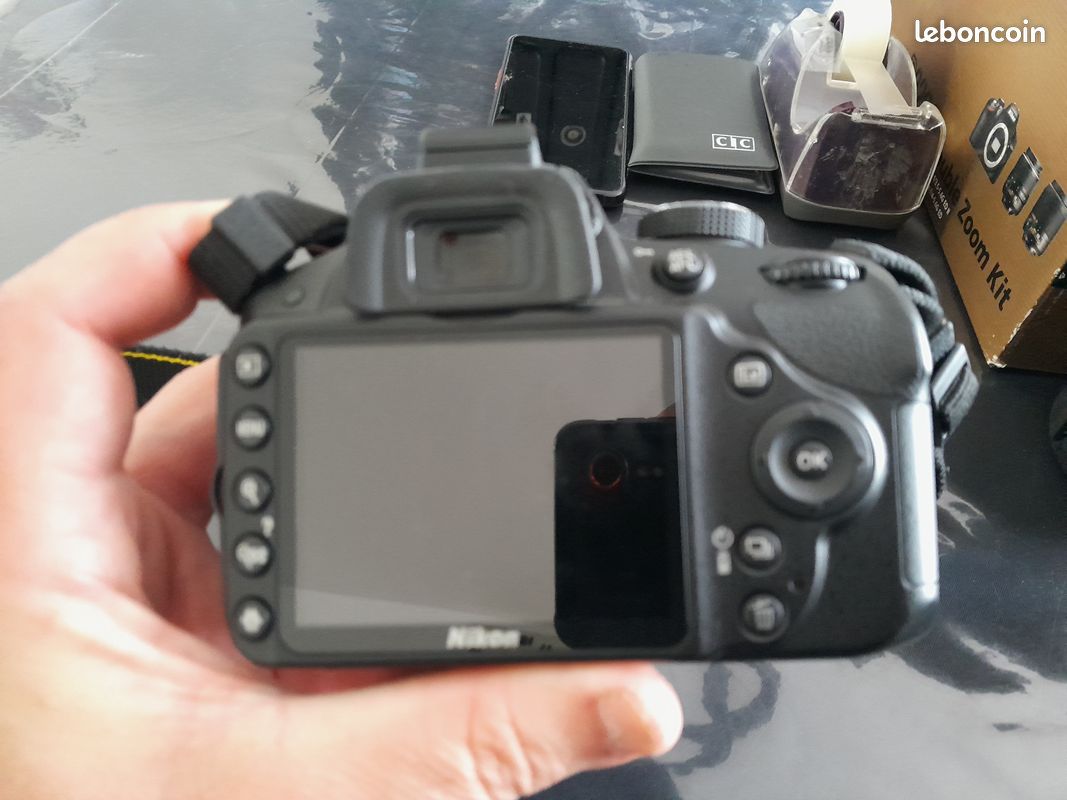 Appareil photo reflex NIKON D3200 Double zoom Kit (image 3)