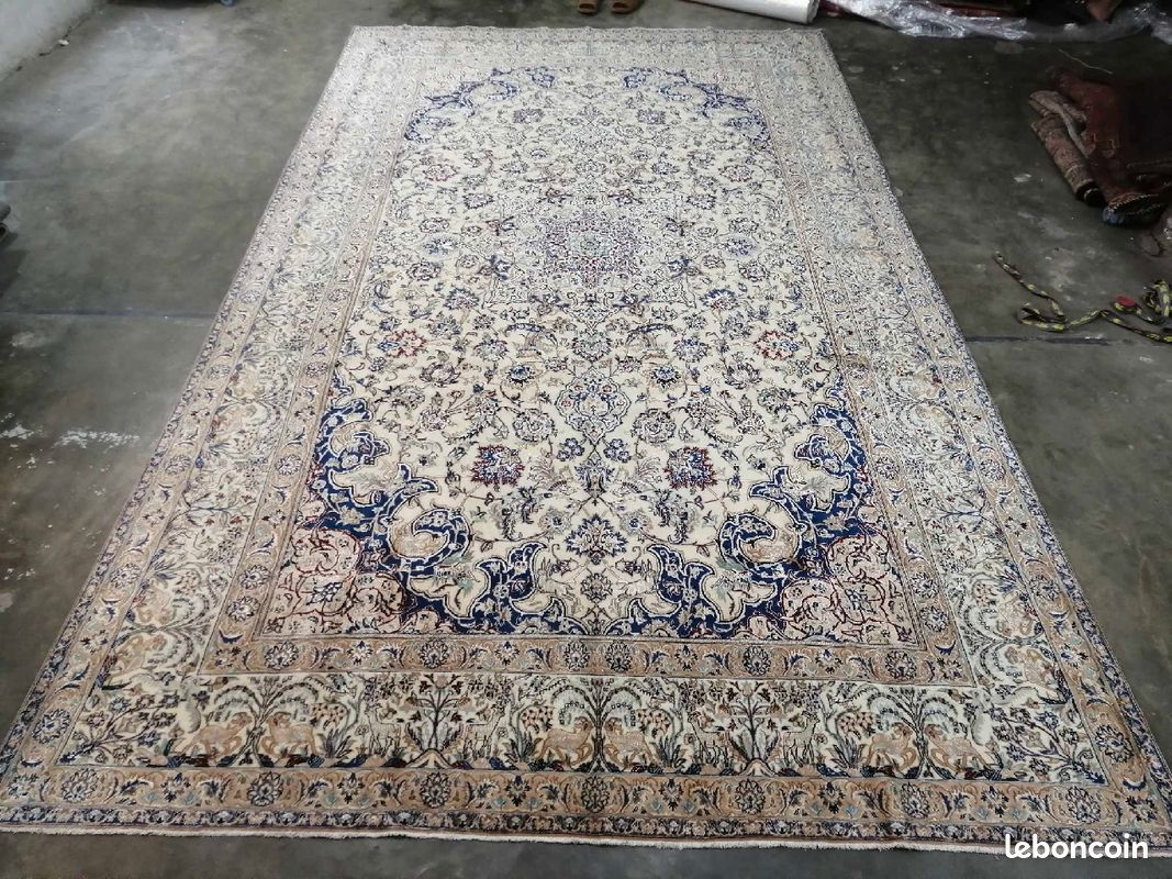 Tapis Naïn persan 410x 245 cm (image 1)