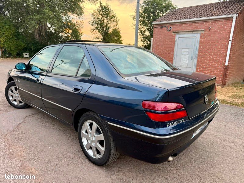 PEUGEOT 406 2.0 HDI 90cv NAVTECH 67.100KMS TOIT OUVRANT, GPS, CLIM AUTO, REGULATEUR, JANTES, PARFAIT ÉTAT (image 4)