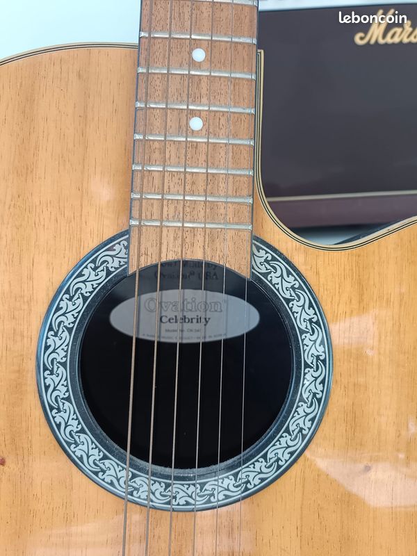 Vends Guitare Ovation CK 047 + Ampli (image 2)