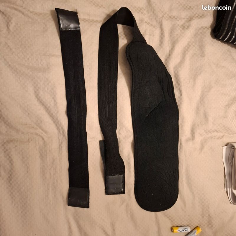 Ceinture de grossesse - Support lombaire et abdominal (Noire, Taille L) (image 11)