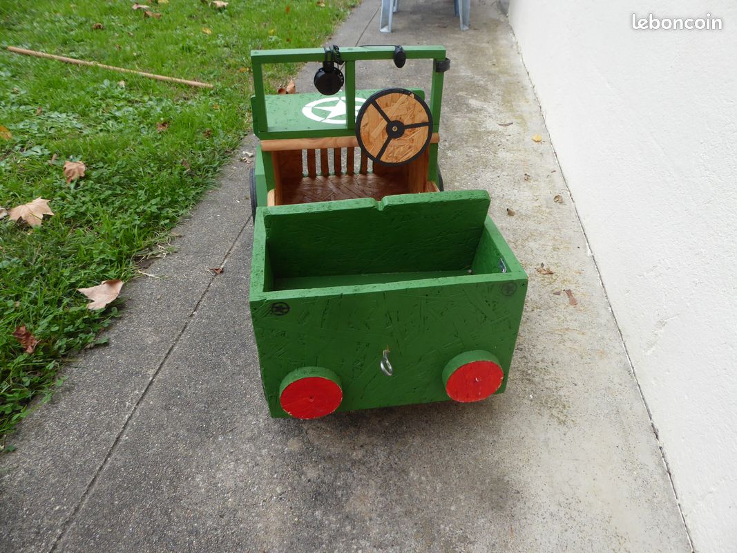 Voiture jouet sans pédales style jeep D Day pour enfant (image 4)