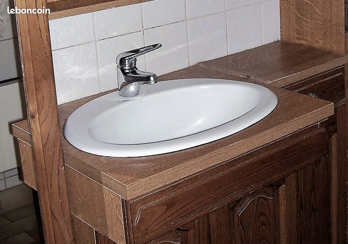Lavabo blanc (image 1)