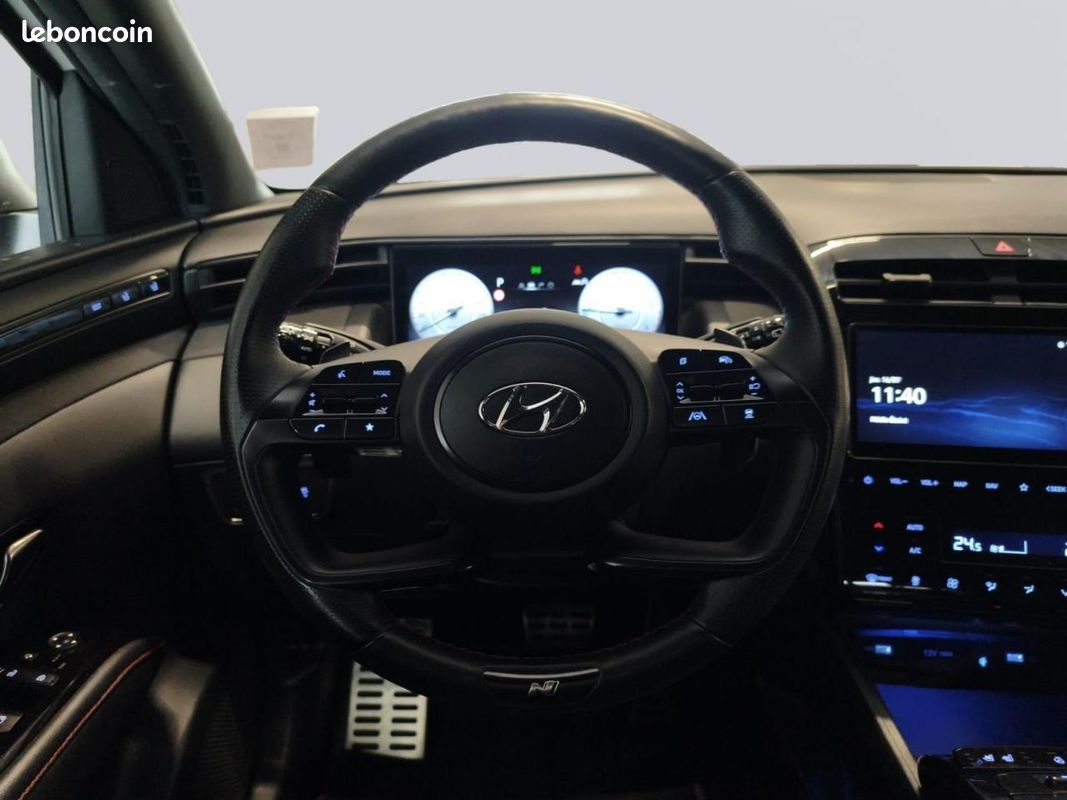 Hyundai tucson 1.6 crdi 135 hybrid mhev n-line executive bva (garantie 12 mois) (image 14)