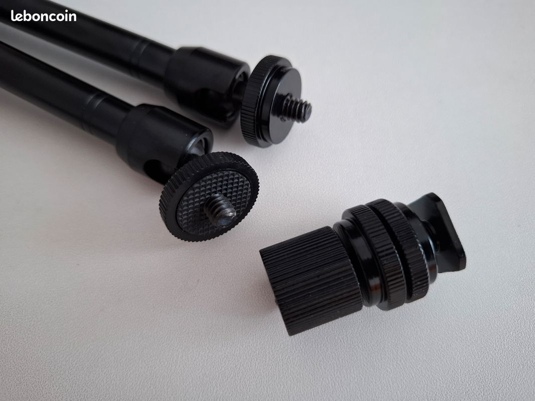 FEICHAO Bras magique universel cylindrique 1/4 pour appareils photo et moniteurs externes (version 1) - Photo, audio & vidéo