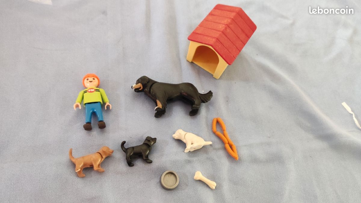 Playmobil famille de chiens 4498 (image 1)